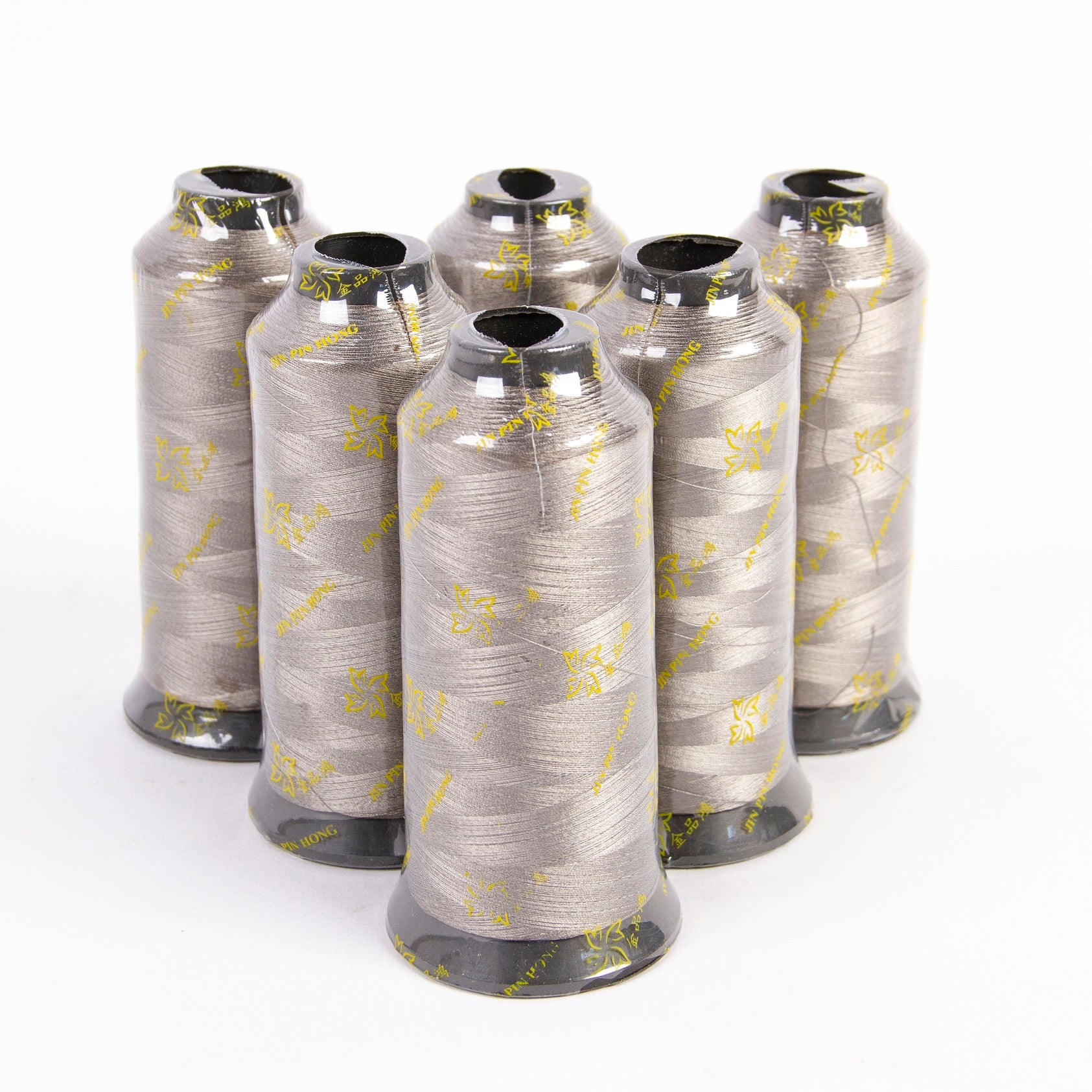 Metallized Sewing and Embroidery thread made from 100% silver fiber