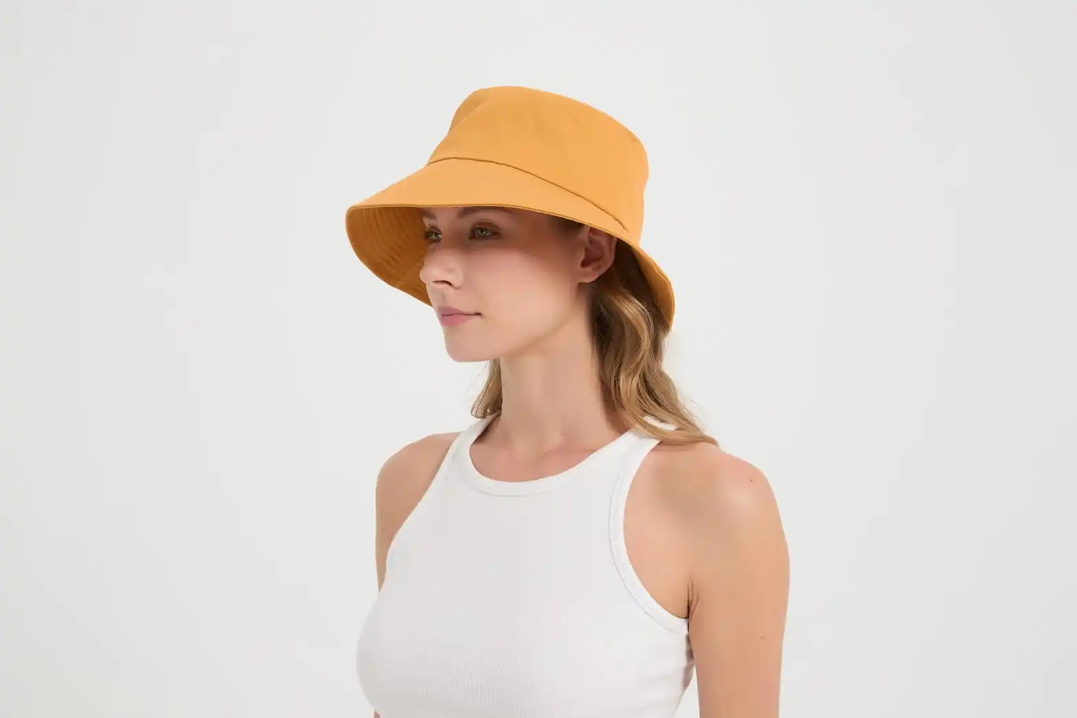 EMF Shielding Bucket Hat Silver Fiber Anti Radiation Sun Cap