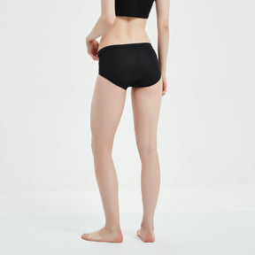 A women wear radiation proof underwear pant, back view