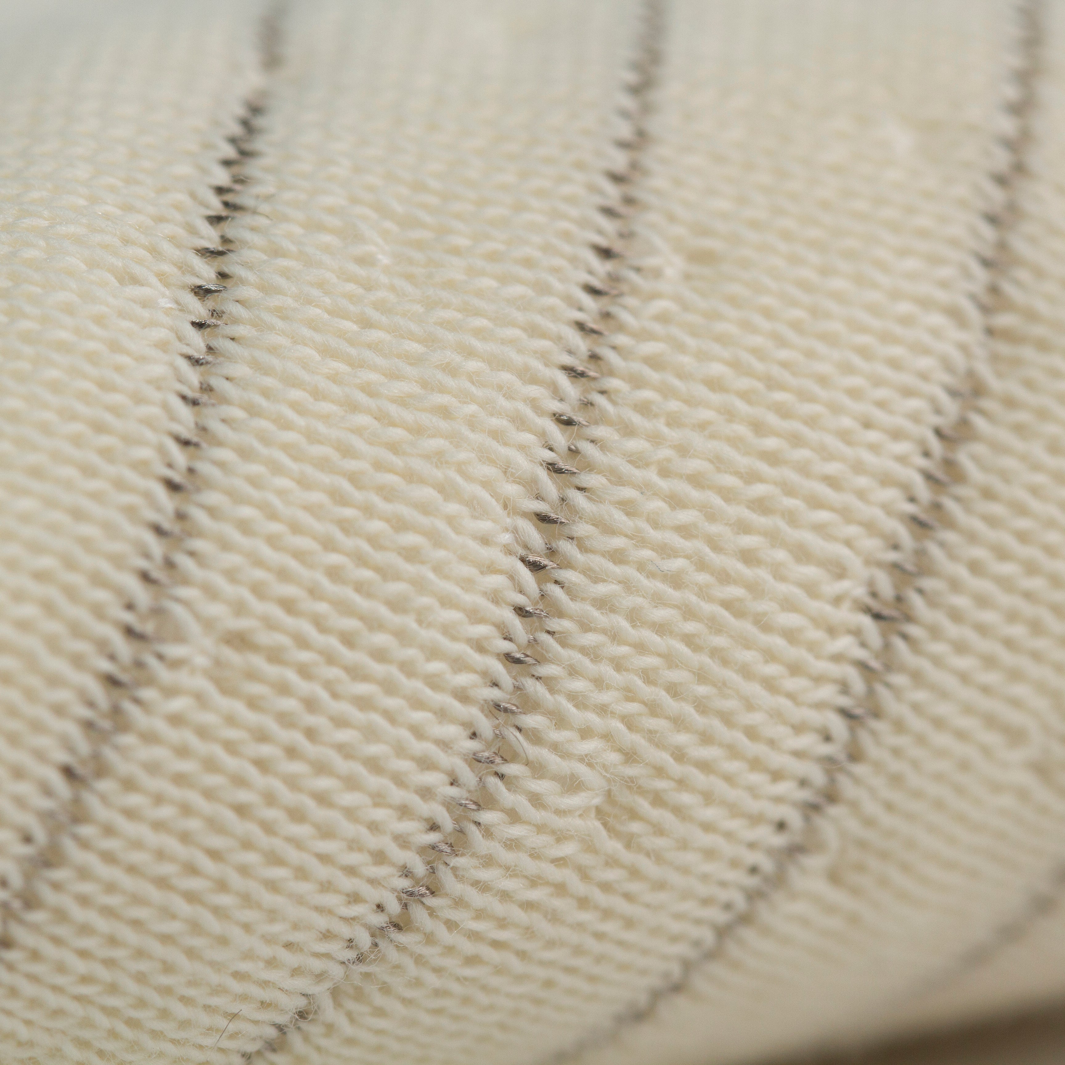 Silver Cotton Knit Fabric for Earthing Blanket