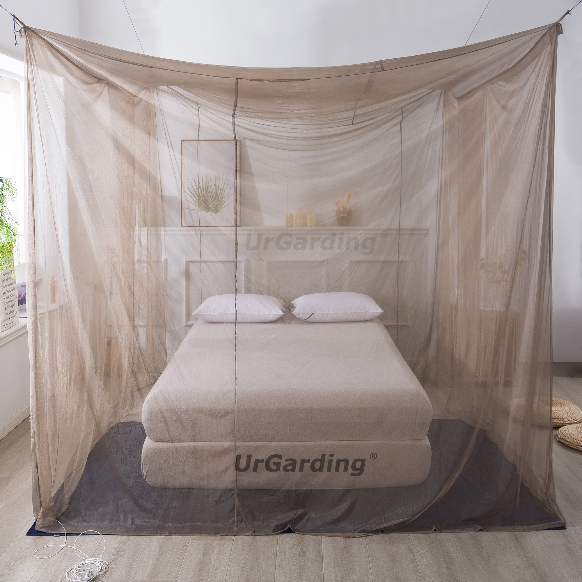 Anti Radiation Squart Tent, Two Entries, King Size, WZ019, Front View