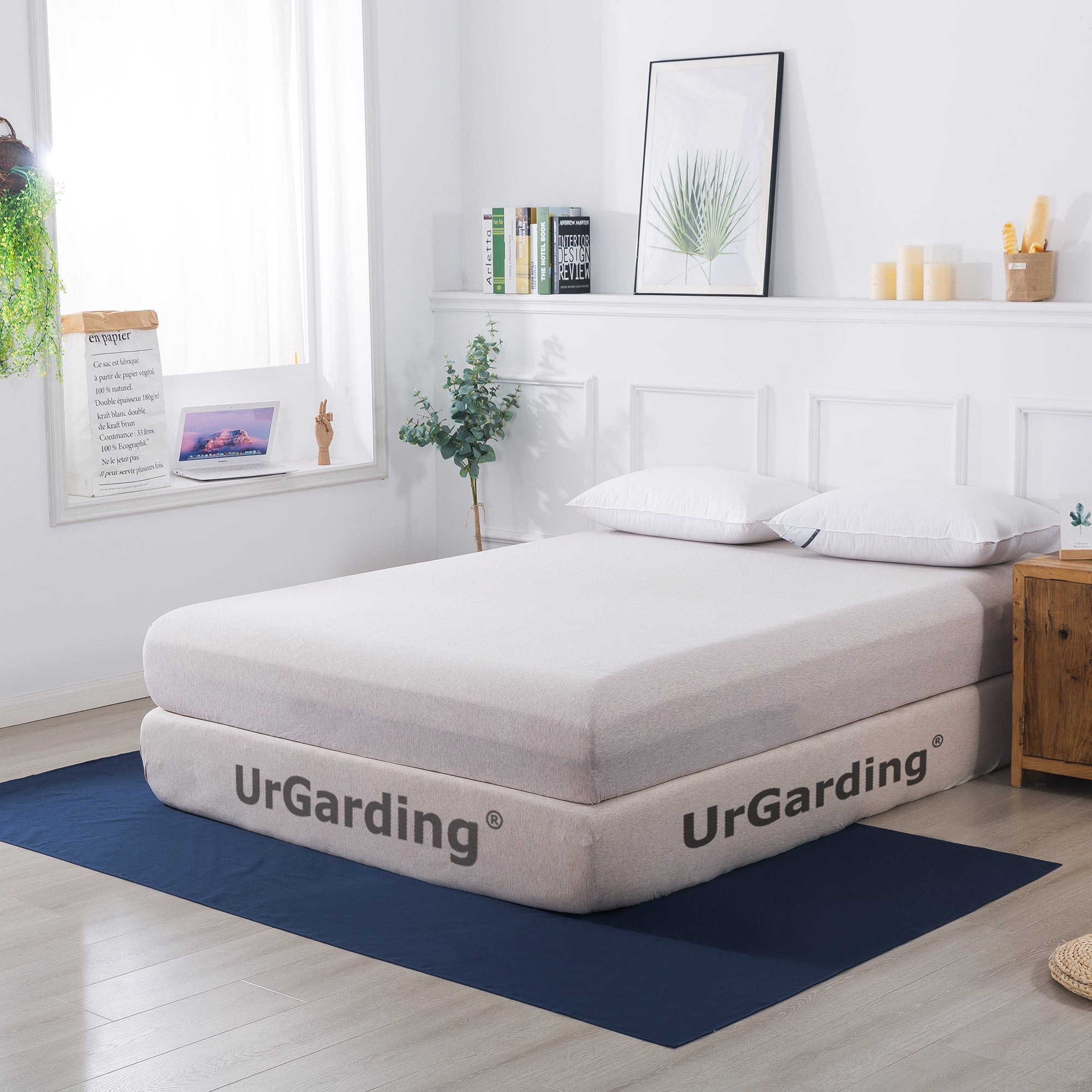 Grounding Floor Mattress placed under a bed
