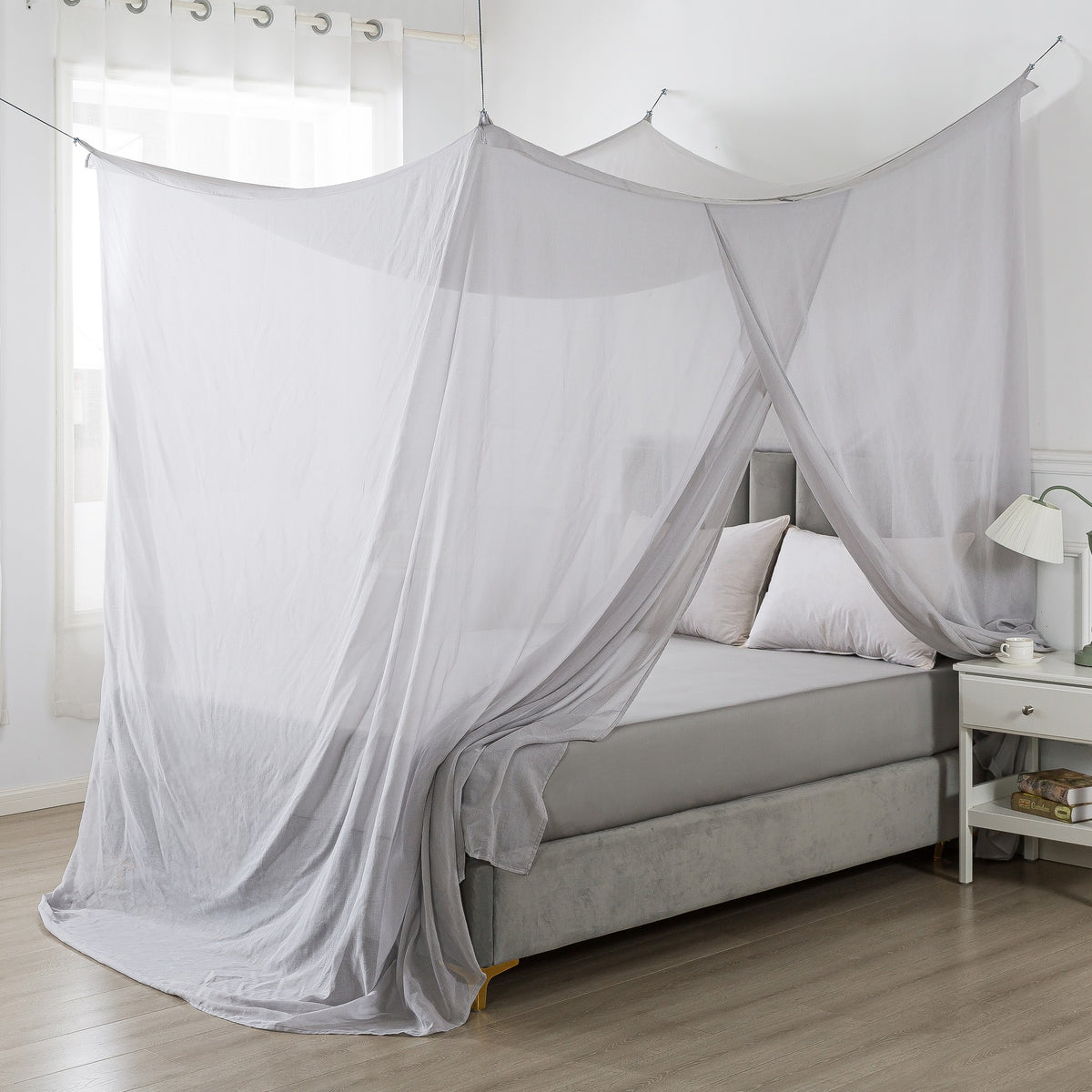 Silver Cotton Naturell Tent