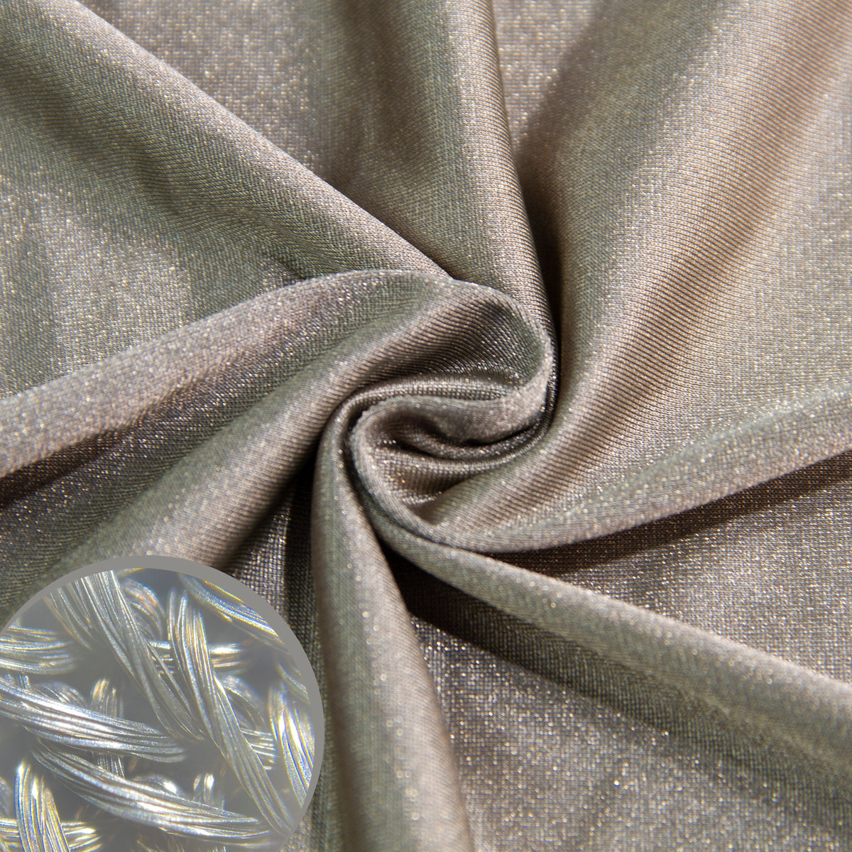 100% Silver plated fabric with four way stretch