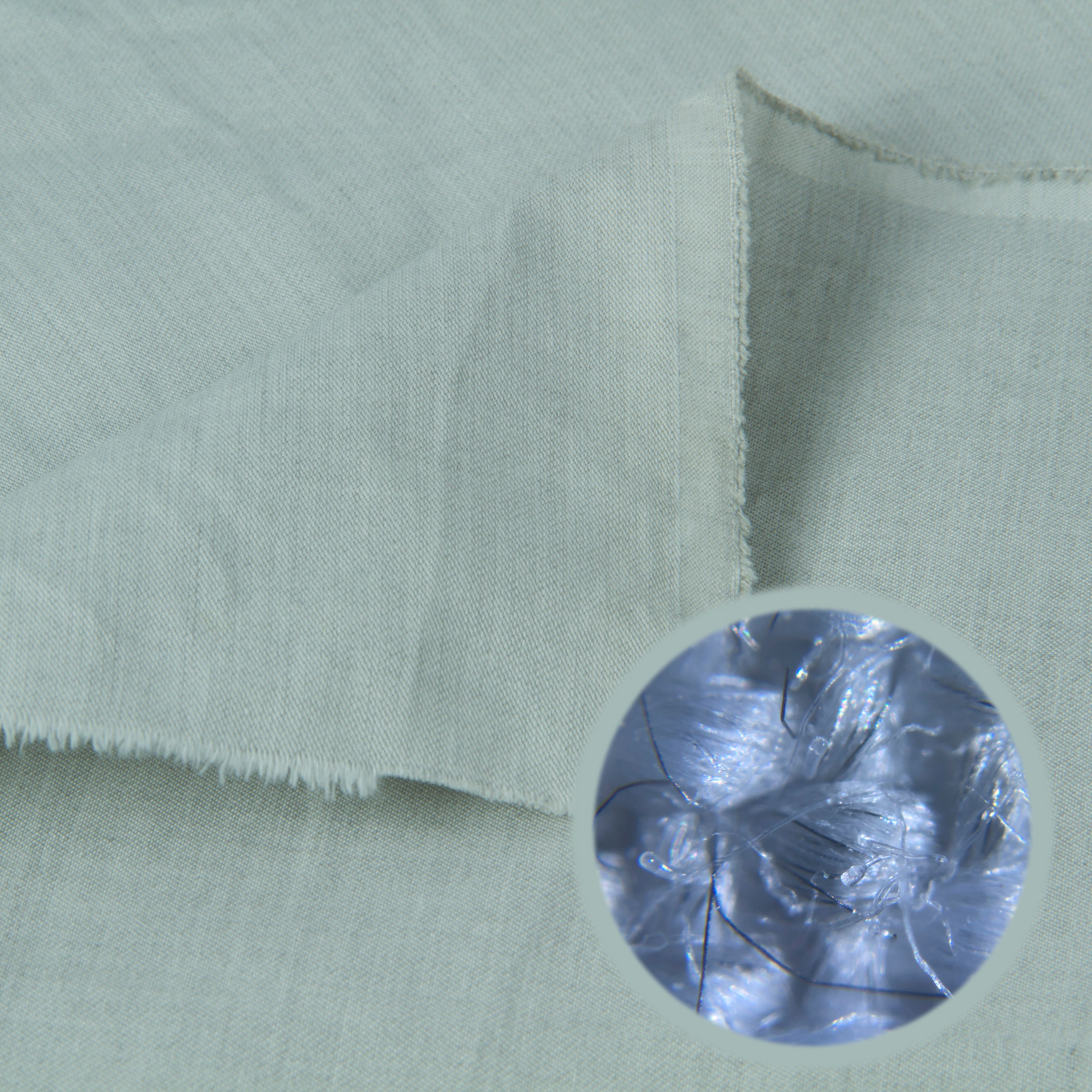 Stainless Steel Fabric in light grey color. Ground earthing solution.