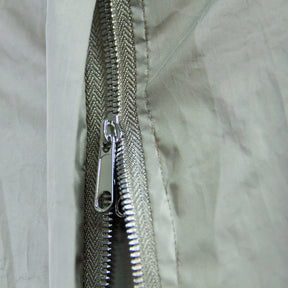 Silver Plated Conductive Zipper on Faraday Tent EMC Shielding Enclosure