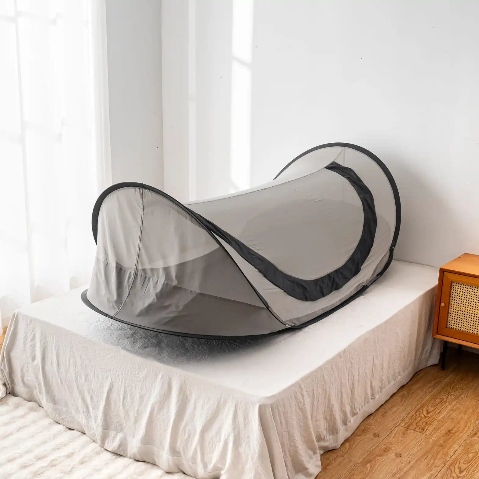 EMF Shielding Pop Up Tent Portable Faraday Cage for Sleeping