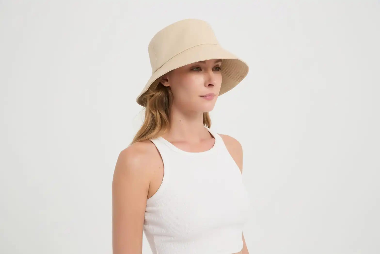 EMF Shielding Bucket Hat Silver Fiber Anti Radiation Sun Cap