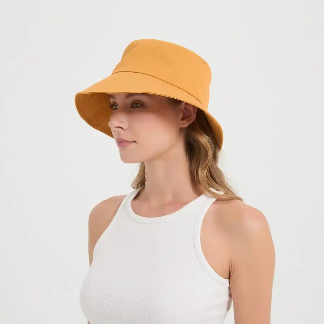 silver fiber sun cap, product detail view