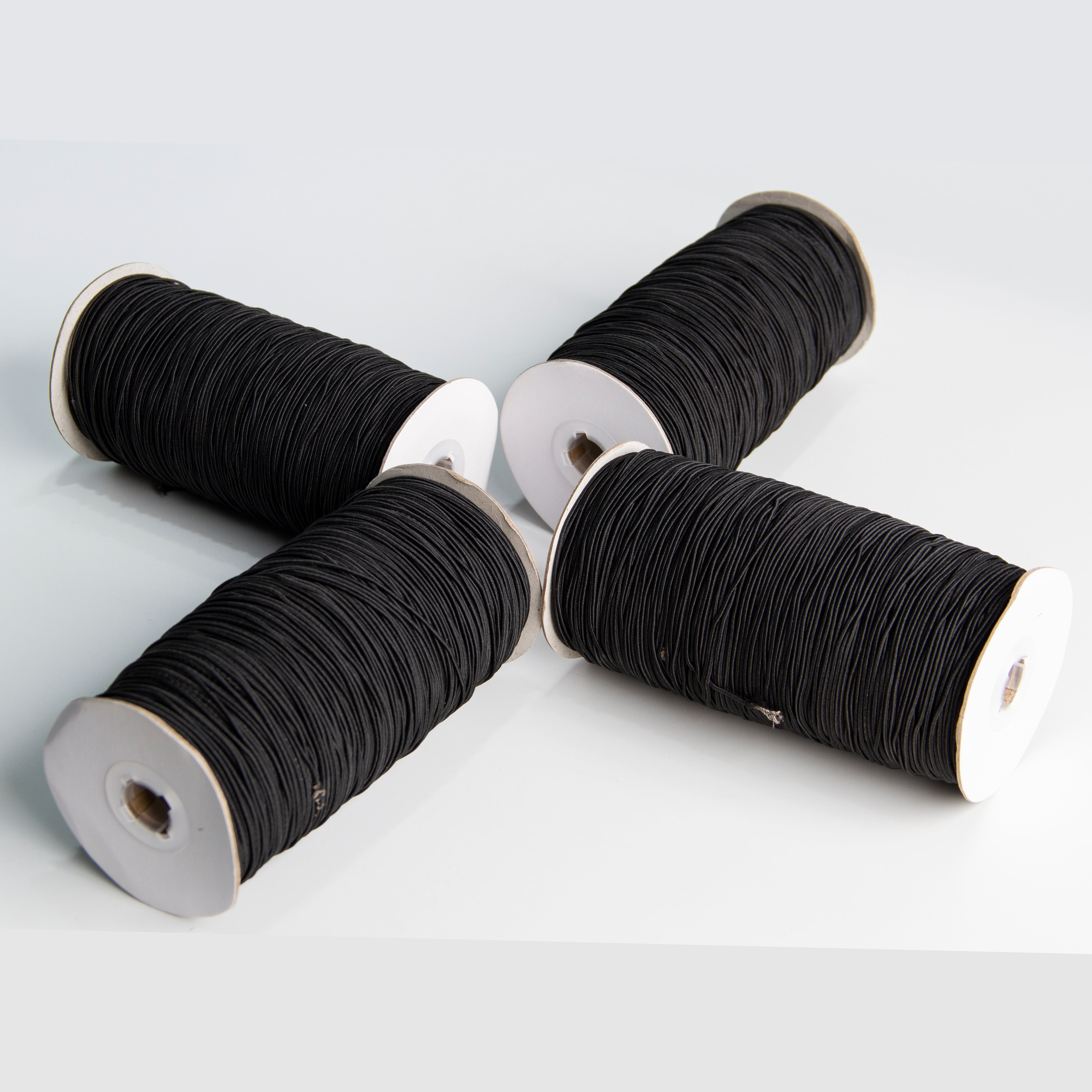 Silver Conductive Elastic  Cable in cones size