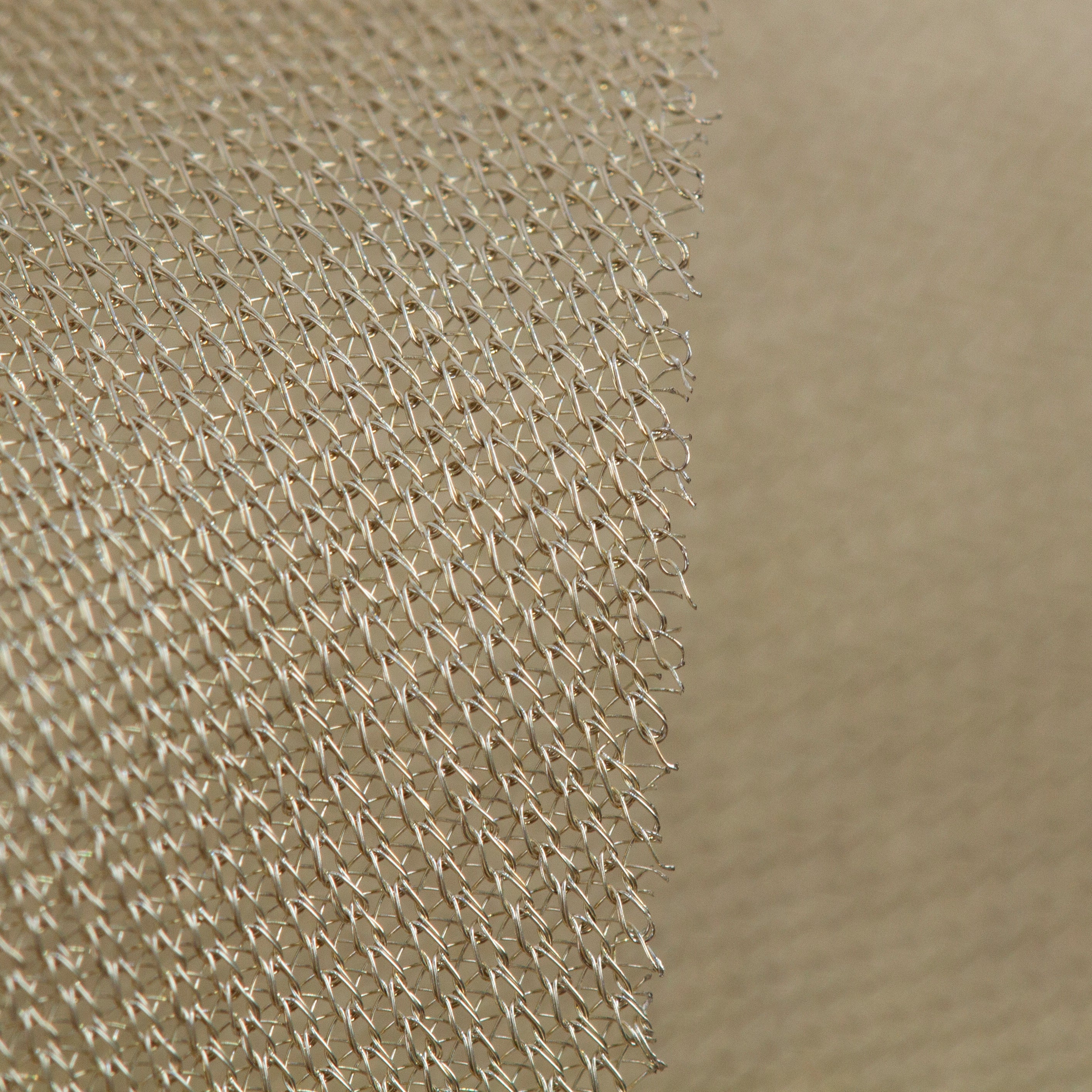 Silver Tulle Mesh Fabric