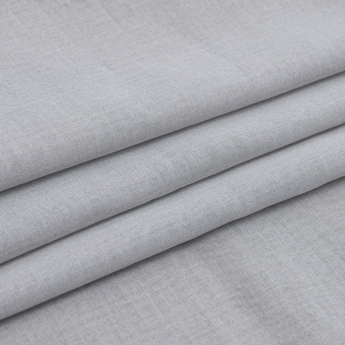 Silver fiber organic cotton curtain fabric, close-up