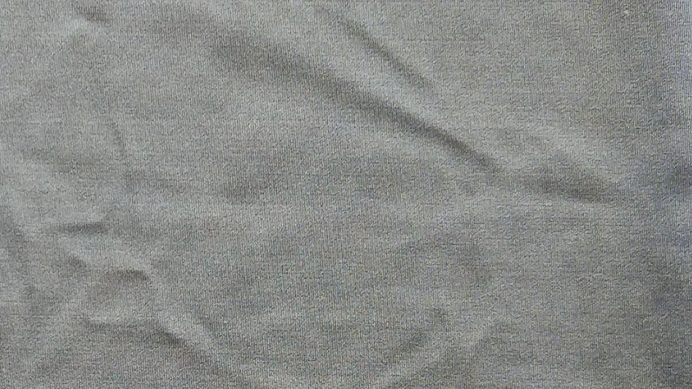 Anti-oxidation treated silver textile sample